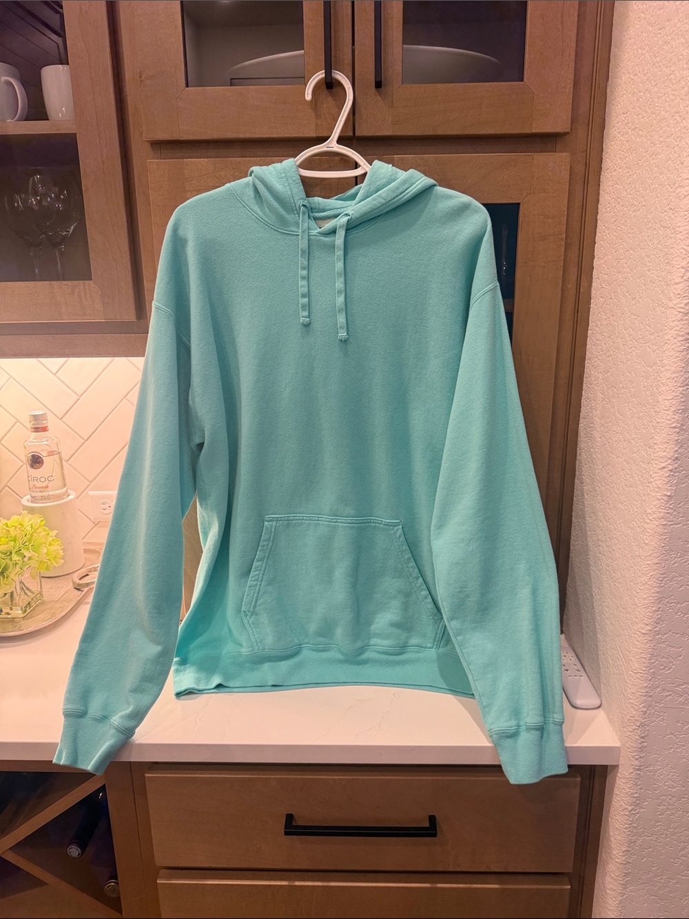 Hanes Mint Green Pullover Hoodie